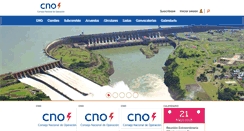 Desktop Screenshot of cno.org.co